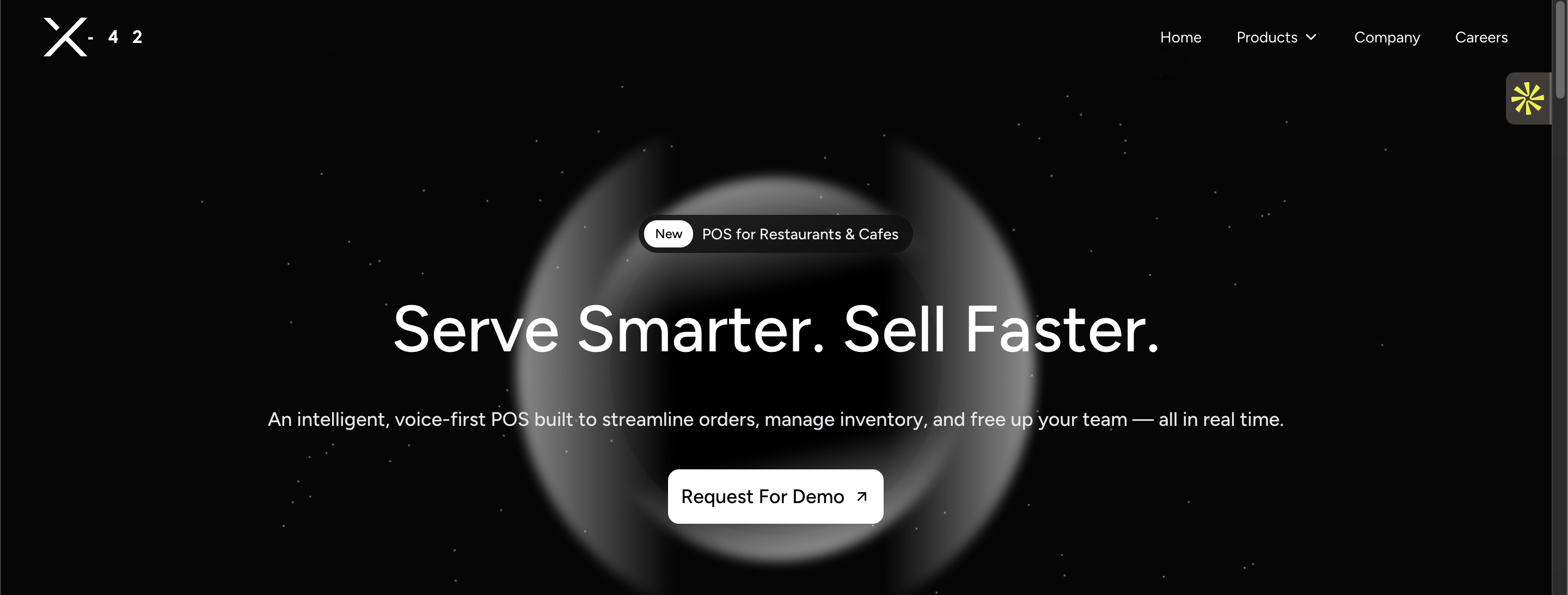 X-42's AI Powered Cafe POS